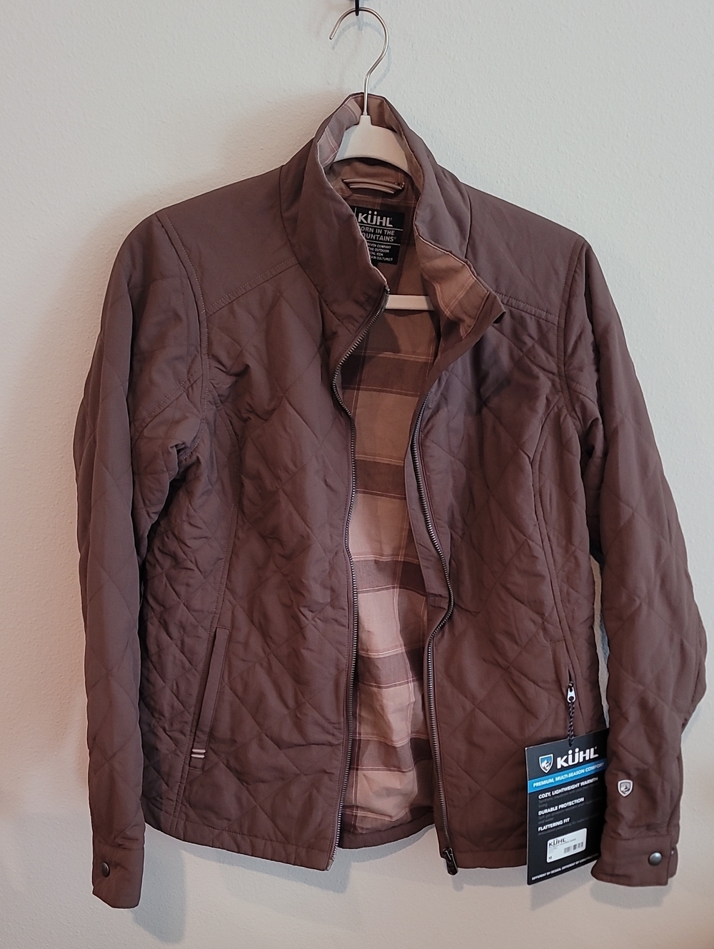 Kuhl Women's Brown Quilted Puffer Jacket